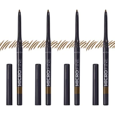 Avon Micro Fine Twist Up Brow Definer Pencil 0.13g | BRUNETTE | Set of 4 - Image 1 of 4