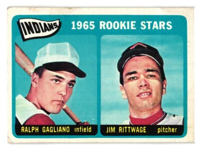 1965 Topps Baseball set HIGH #501 Cleveland Indians Rookies VG-EX+ Free Shipping - Image 1 of 2