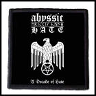 ABYSSIC HATE - A Decade of Hate  --- Patch / Aufnäher --- 