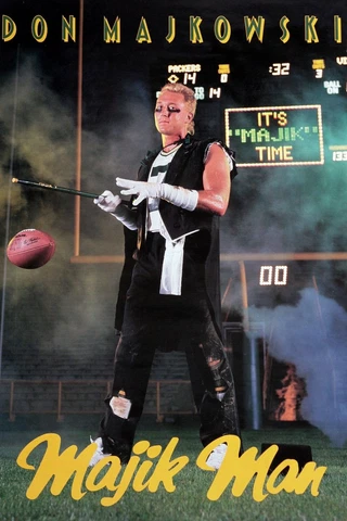 GREEN BAY PACKERS DON MAJKOWSKI "MAJIK MAN" 20X30 POSTER PRINT Cover
