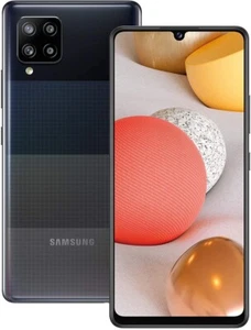 Samsung Galaxy A42 5G + 4G LTE (128GB + 4GB) Unlocked GSM cell Phone Black - Picture 1 of 6