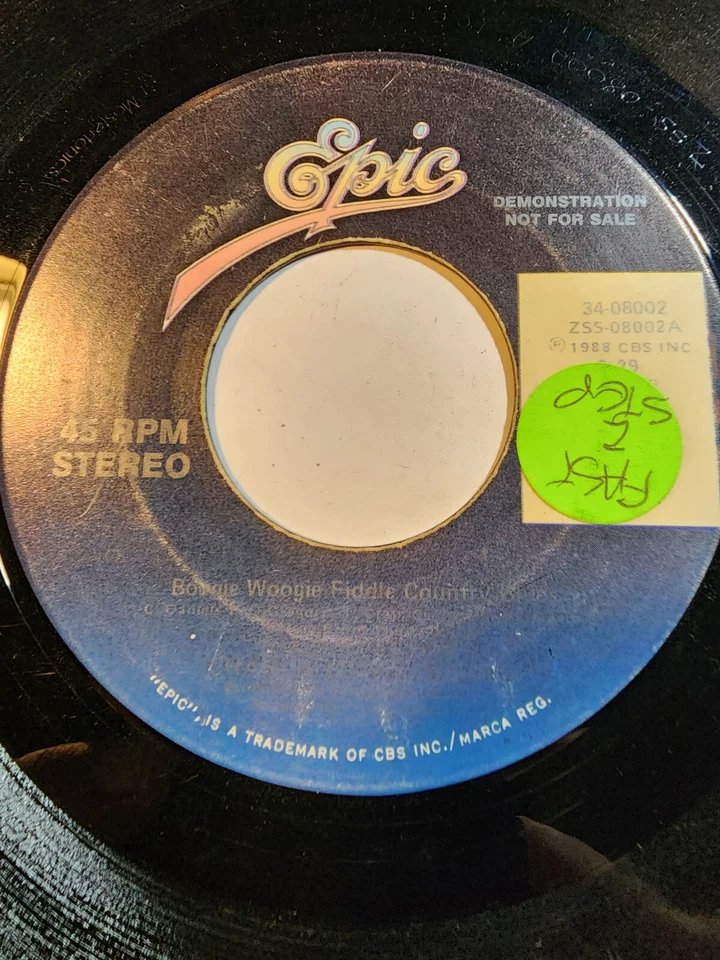 THE CHARLIE DANIELS BAND Boogie Woogie Fiddle Country Blues VG F294 - Image 1 of 1