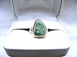 Vintage Sterling Silber Türkis Ring - Bild 1 von 12