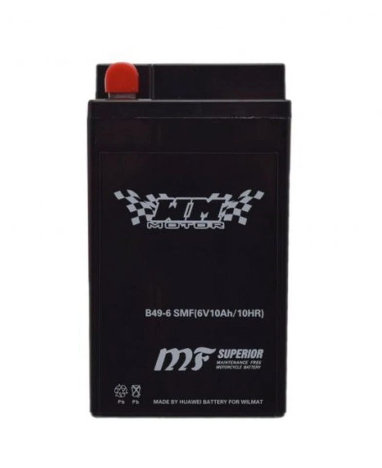 Batterie GEL B49-6 6Volt 6 V für BMW R 25 R67 R 69 S R 50 R 51 R25 R67 R69 R51 - Bild 1 von 1