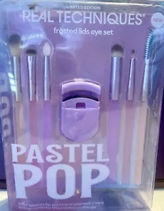 Real Techniques Limited Edition Frosted Lids Eye Set/Brand New - Picture 1 of 2