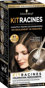 Schwarzkopf- Coloration Racines Permanente - Châtain Clair à Châtain R1 - Foto 1 di 1