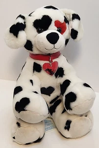 Build A Bear Be Mine Dalmatian Plush Puppy Dog Heart Patch Original Necklace 09 - Picture 1 of 7