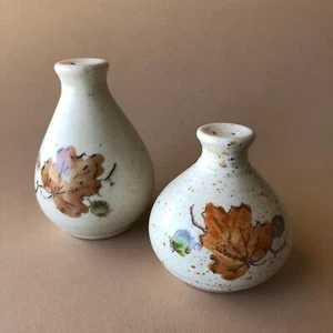 Metlox Poppytrail Woodland Gold Salt & Pepper Shaker Set - Picture 1 of 10