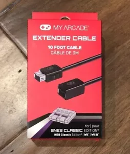 My Arcade Extender Cable 10 Foot Cable For NES Classic Edition or Wii/Wii U - Picture 1 of 1