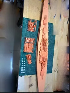 3D Printed 1/350 Soviet Navy Cruiser Resin Static Model Kit - Bild 1 von 8