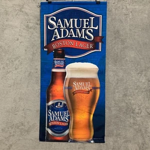 Samuel Adams Bier Banner Werbeschild 34 x 16 cm - Bild 1 von 7