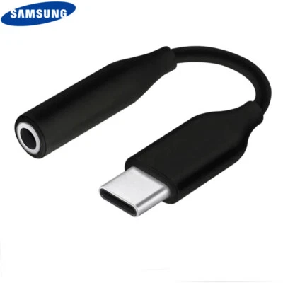 originale Samsung da USB tipo C a 3,5 mm Aux adattatore Cavo audio 3 5 jack - Immagine 1 di 4