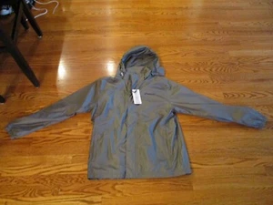 AuZone Lightweight Hooded Windbreaker Rain Jacket Premier Tech L VERY NICE WM24 - Picture 1 of 11