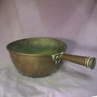 Beautiful Large Vintage Copper Scoop. Quality. Planter Drip Tray