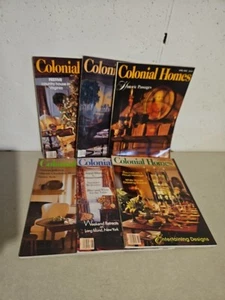 Lot of Six 1993 Colonial Home Magazines - Picture 1 of 20