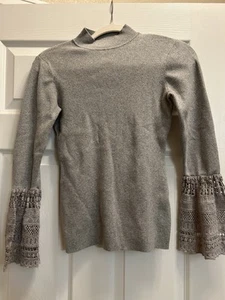 Camicia donna grigia Why What Wear taglia M - Foto 1 di 6