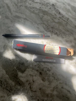 Vintage Matte Black rOtring Quattro Executive 4-way 1996 - Image 1 of 4