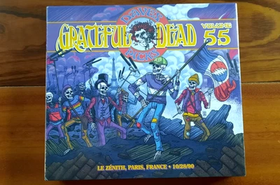 GRATEFUL DEAD Dave's Picks Vol. 55: Le Zénith, Paris, France 10/28/90 (3CD) NEW - Image 1 of 4