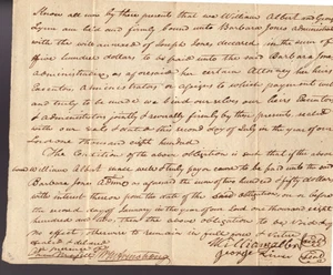 US EMBOSSED REVENUE RM 243 - PERFORMANCE BOND - DATIERT 2.7.1800 - Bild 1 von 4