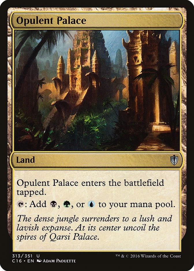MTG Opulent Palace  - Commander 2016 #313 - Image 1 of 1