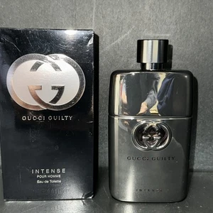 Gucci Guilty Intense Pour Homme 3.0 oz EDT Spray. RARE Discontinued - Picture 1 of 3