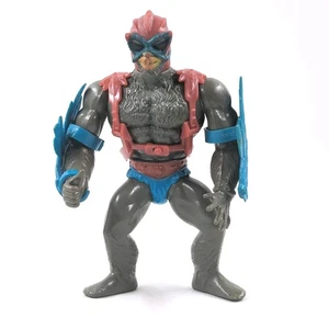 Vintage Stratos MOTU Masters of the Universe action figure complete BLUE WINGS - Picture 1 of 6