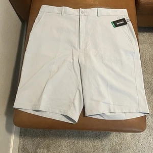 Kirkland Signature Men’s Light Gray Shorts Size 38W - Picture 1 of 6