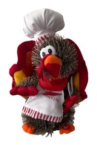 Gobble Gobble The Animated and Singing Thanksgiving Turkey Works in Original Box - Picture 1 of 24