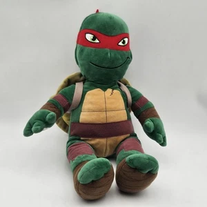 Build-A-Bear Teenage Mutant Ninja Turtles Raphael 18" Plush W/ Shell BAB TMNT - Picture 1 of 10
