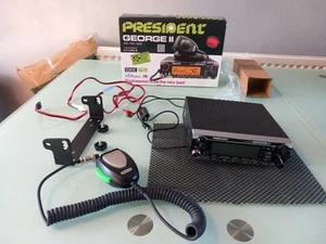 president george 2 cb radio ham radio with digimike and fan mod SEE DESCRIPTION - Zdjęcie 1 z 24