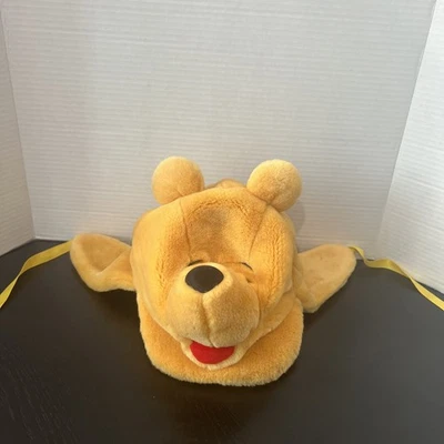 Disney Winnie the Pooh Sombrero Orejeras Infantil Peluche Vintage Disfraz Cabeza Foto 1 de 4