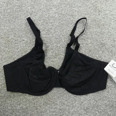 Chantelle Bra Womens 34C Black Underwired Minimizer Unlined 18J2 - Image 1 of 4