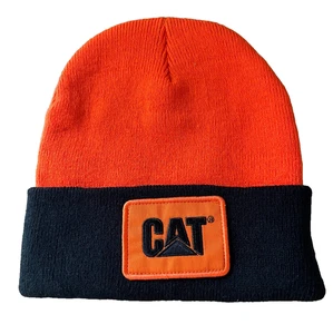 Gorro de invierno Caterpillar CAT Equipment negro y azul Hunter naranja - Imagen 1 de 1