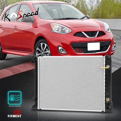 Radiador de carreras de núcleo de aluminio DPI 13260 para Nissan March Micra Note Versa 12-19 Foto 1 de 4