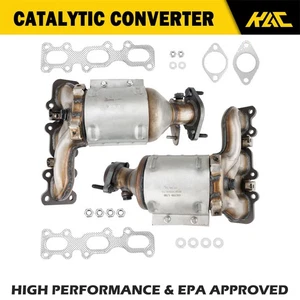 Pair Catalytic Converter For Ford 2013 2014 2015-2019 Taurus 3.5L V6 FB5Z5G232A - Picture 1 of 16