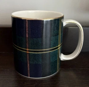 Vintage 1989 Polo Ralph Lauren Wedgewood Fraser Tartan Kaffeebecher, 16 Unzen, UK - Bild 1 von 5
