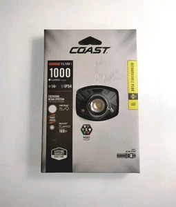 Coast 1000 Lumens Flashlight Rechargeable Color LED Headlamp Twist Focus FL78R - Picture 1 of 7