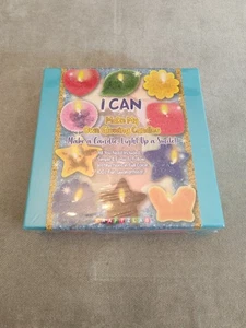 Make Your Own Glowing Candles Kit ICAN Kids Craft Arts Fun 9 Shapes / Moulds - Picture 1 of 5