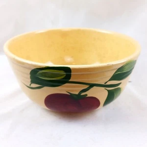 Vintage Watt Pottery Bowl Apple 07 USA Ovenware READ - Picture 1 of 6
