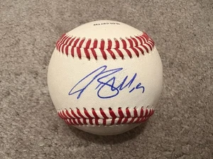 Pelota de béisbol firmada por Josh Bell de los Nacionales de Washington Piratas de Pittsburgh certificado de autenticidad - Imagen 1 de 3