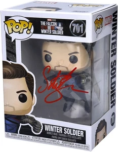 Sebastian Stan Autografiado El Halcón y el Soldado de Invierno #701 Funko Pop! - Imagen 1 de 1
