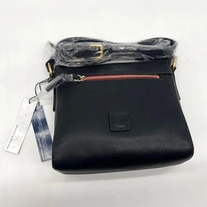 Bolsos de mano cruzados Allison de cuero florentino Dooney & Bourke negros - Imagen 1 de 16