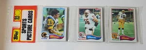 1982 Topps Football Cards Rack Pack Jack Youngblood Rams Front Sack Leaders Back - Bild 1 von 7