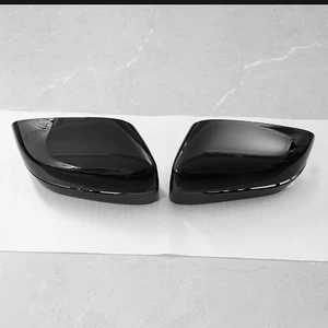 2x Carbon Fiber Look Mirror Cover Caps For BMW G20 G21 G22 G30 G31 G11 G14 G15 - Picture 1 of 14