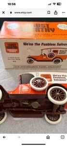 Trust Worthy Hardware 1916 Studebaker Panel Delivery Die Cast Bank Car #9 New - Picture 1 of 4