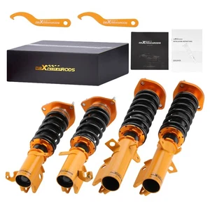 24 levels Adjustable Damper Coilover For Toyota Corolla E90 E100 E110 AE92 AE101 - Picture 1 of 12