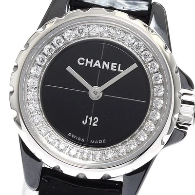 CHANEL J12 XS H4663 Diamond black Dial Quartz Ladies Watch_901511 - Image 1 of 4