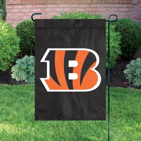 NFL CINCINNATI BENGALS Garden Flag (18" x 12.5") - NEW Cover