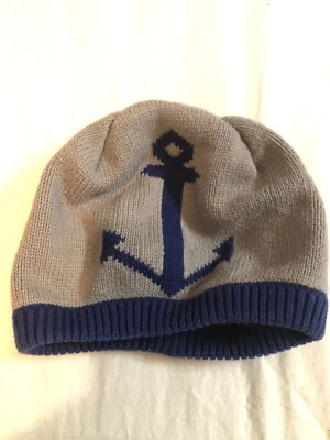 Gorro Gymboree Rayas y Ancla Mediano Niños Foto 1 de 4