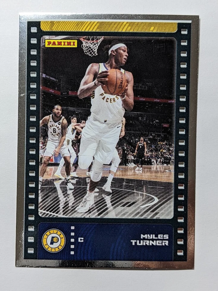 2019-20 Panini Sticker & Card Collection Silver Foil Myles Turner #29 - Image 1 of 2